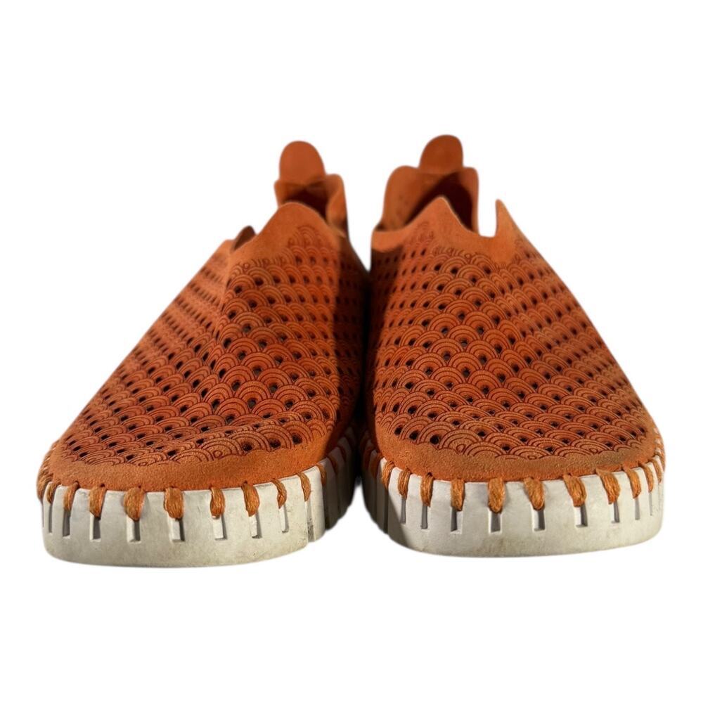 Ilse Jacobsen Women's Tulip 139 HORNBAEK Camelia Orange Slip-on Shoe Size 7.5 - Picture 2 of 10